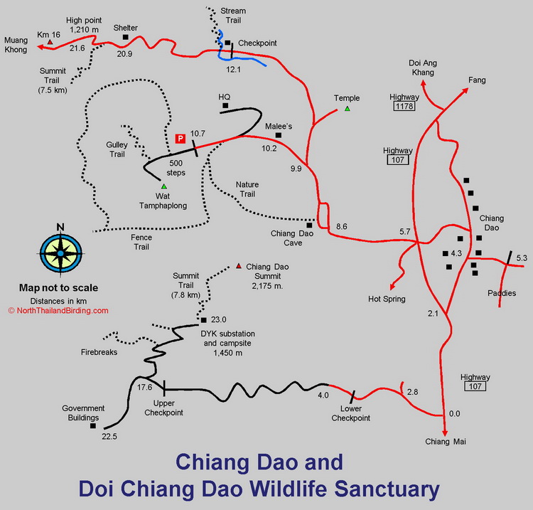 Chiang Dao Map