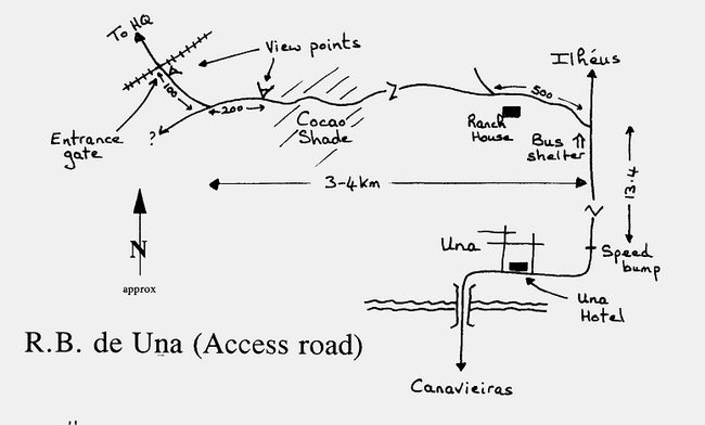 Una Reserve map