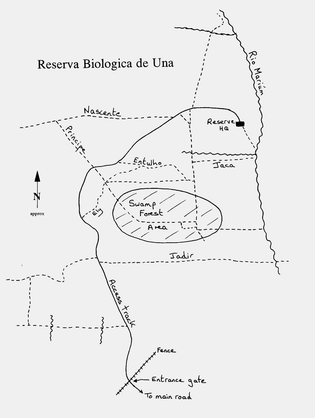 Una detail map