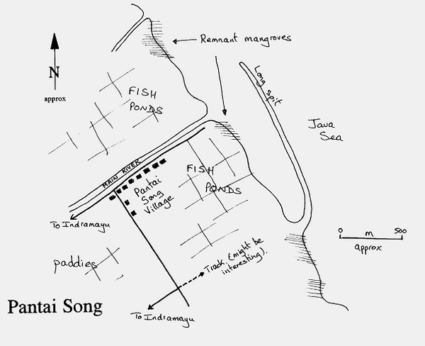 Pantai Song map