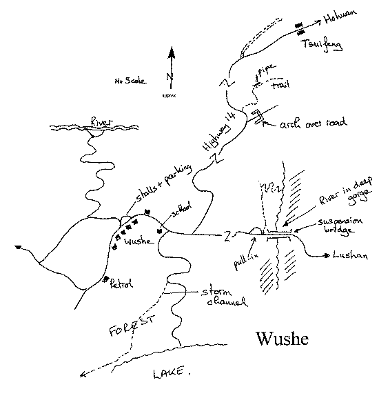 Wushe map