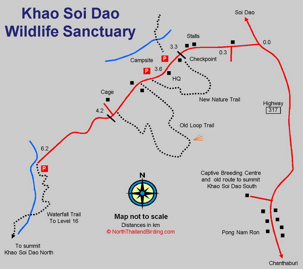 Khao Soi Dao map