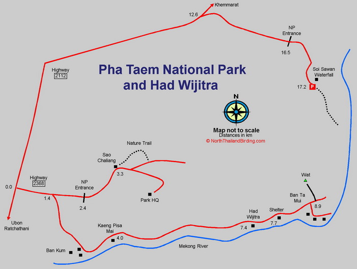 Bueng Boraphet Waterbird Park map