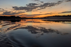 Sunset over Javaés River 